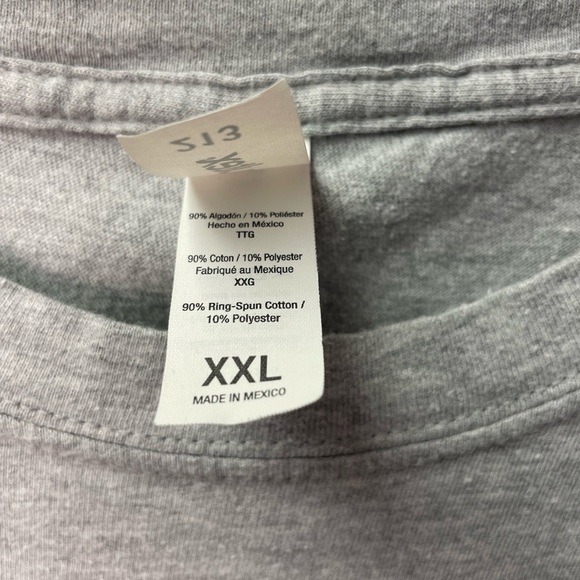 Tultex “Procrastination” Heather Gray Tee size XL - Picture 3 of 6